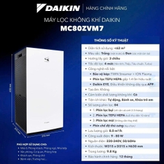 Máy lọc không khí Daikin MC80ZVM7