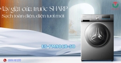 Máy giặt Sharp Inverter 9 kg ES-FM90CB-SB [2025]