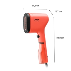 Bàn ủi hơi nước cầm tay Pure Pop Tefal DT2022E1, màu cam carrot