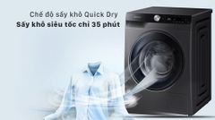 Máy sấy bơm nhiệt Samsung 9 Kg DV90T7240BB/SV