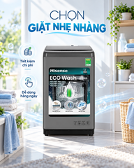 Máy giặt Hisense 8 kg WTZQ8012UT