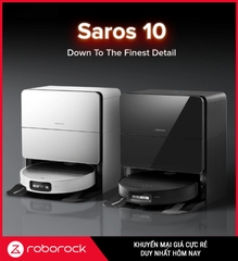 Robot hút bụi lau nhà Roborock Saros 10