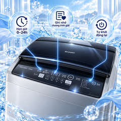 Máy giặt Sharp 8,5Kg ES-Y85HV-S