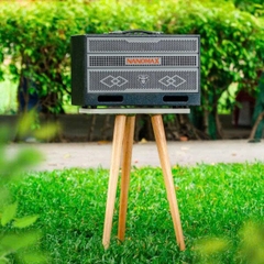 Loa Karaoke Xách Tay Nanomax X-17 Bass Đôi 16cm 320w
