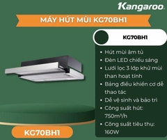 Máy hút mùi âm tủ Kangaroo KG70BH1 - Hàng chính hãng