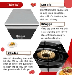 Bếp gas đôi dương Rinnai RV-740A(SMC)