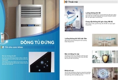 Máy lạnh tủ đứng Aqua Inverter 5 Hp 1U48NC1QRB/AP48KC1QRA ( 3 PHA )
