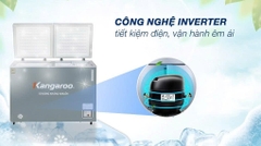 Tủ đông kháng khuẩn Kangaroo Inverter 375 lít KGFZ435IG1