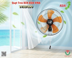 Quạt treo tường bán công nghiệp ASIAVINA VY587890 Đen