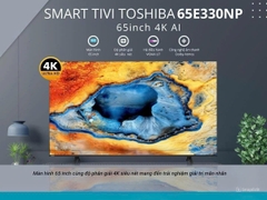 Smart Tivi Toshiba AI 4K 65 inch 65E330NP