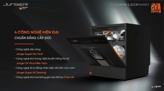 Máy rửa chén Junger 12 - 13 bộ Leopard DWJ-136-VG