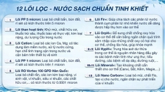 Máy lọc nước RO nóng nguội lạnh Hydrogen Kangaroo Sumire 12 lõi KG12A8
