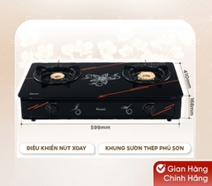 Bếp gas dương đôi Rinnai RV-3615GL(FM) - Hàng chính hãng