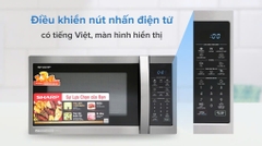 Lò vi sóng có nướng Sharp 28 lít R-G728XVN-BST