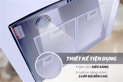 Máy hút mùi kính cong Sunhouse Mama MM6719-70