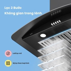 Máy hút mùi thông minh COMFEE CH-70CV71B