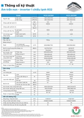 Máy lạnh âm trần Midea 18000btu MCD1-18CRN8