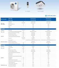 Máy Lạnh Âm Trần INVERTER AQUA 5.0hp 1U125S1PN1SB/AB125S2LR1FA/PB-950JB