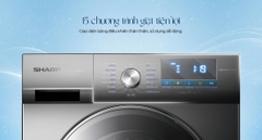 Máy giặt Sharp Inverter 11 kg ES-FM110CB-SB [2025]