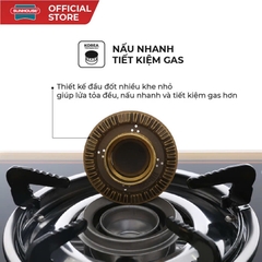 BẾP GAS DƯƠNG KÍNH SUNHOUSE SHB3226
