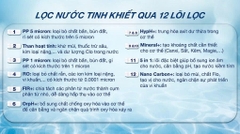 Máy lọc nước RO nóng nguội lạnh Hydrogen Kangaroo Sumire  12 lõi KG12A6