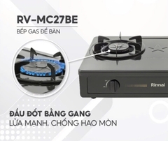 Bếp ga Rinnai RV-MC27BE