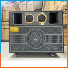 Loa Kéo Nanomax Pro-218A công suất 3050W Bass Đôi 50cm