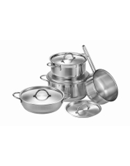 Bộ nồi nhà bếp Inox hiệu PoongNyun LCP-8PSET (8 món)