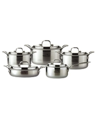 Bộ nồi nhà bếp Inox hiệu PoongNyun WTPIHV (10 món)