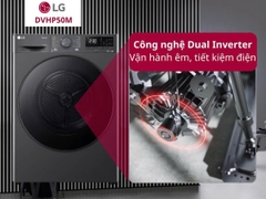 Máy sấy bơm nhiệt LG 10.5 kg DVHP50M