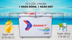 Tủ đông Sanaky 280 lít VH-4099W1