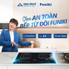 Bếp điện từ đôi Funiki HDD8526 - Hàng chính hãng