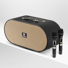 Loa Karaoke Xách Tay Nanomax X-22 Bass Đôi 20cm 380w