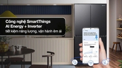 Tủ lạnh Samsung Inverter 648 lít Multi Door RF59C766FB1/SV