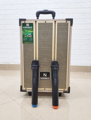 Loa Kéo Mini Nanomax T-10 Bass 25cm 200w Karaoke Bluetooth