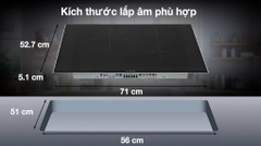 Bếp từ Bosch 3 vùng nấu PID775DC1E