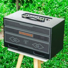 Loa Karaoke Xách Tay Nanomax X-17 Bass Đôi 16cm 320w