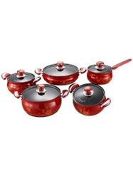 Bộ nồi nhà bếp nhôm hiệu PoongNyun FAPV (10 món)