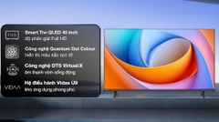 Smart Tivi QLED Hisense FHD 40 inch 40Q5S