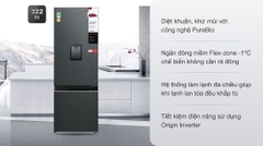 Tủ Lạnh Toshiba Inverter 322 Lít GR-RB405WE-PMV(06)-MG