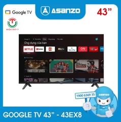 Smart Tivi Asanzo iSlim GOOGLE TV 43 inch  43EX8