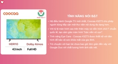 Google tivi Coocaa Full HD 43 inch 43Z73 - Hàng chính hãng