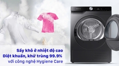 Máy sấy bơm nhiệt Samsung 9 Kg DV90T7240BB/SV