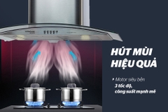 Máy hút mùi kính cong Sunhouse Mama MM6719-70