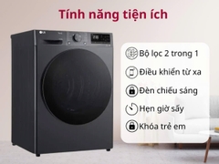 Máy sấy bơm nhiệt LG 10.5 kg DVHP50M