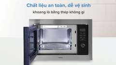 Lò vi sóng kết hợp nướng âm tủ 25lít Hafele HM-B38A