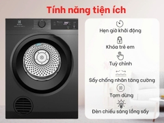 Máy sấy thông hơi Electrolux UltimateCare 9 kg EDS904N3SC [Mới 2024]