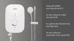 Máy nước nóng Ferroli Divo SSN 4.5S