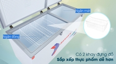 Tủ đông Sanaky 485 lít VH-6699W1