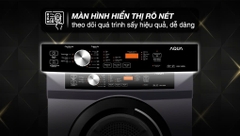Máy sấy thông hơi Aqua 8 kg AQH-V800H SS